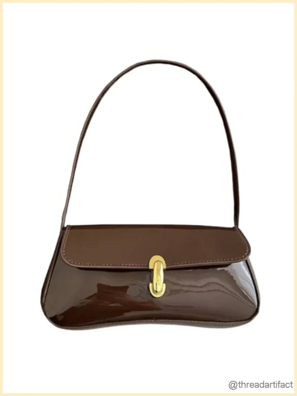 PU Leather Small Shoulder Bag Crossbody Clutch Hobo Purse